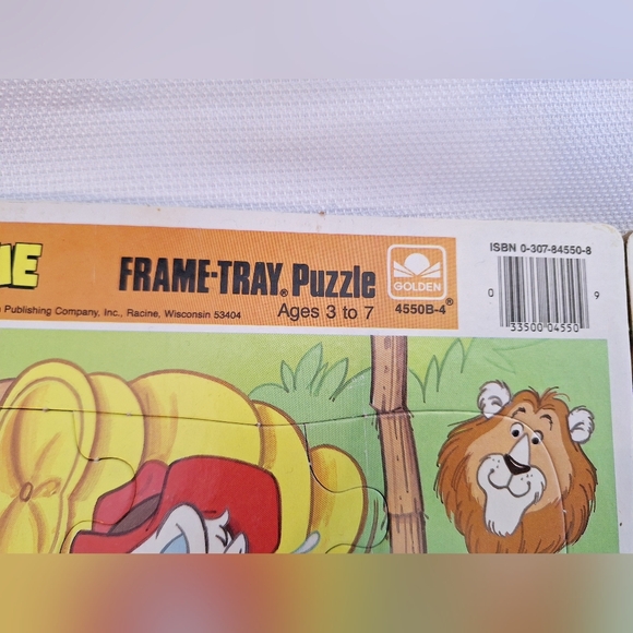 Vtg. Disney "The Puzzling Disney" Vintage tray puzzles set of two. - Picture 5 of 11